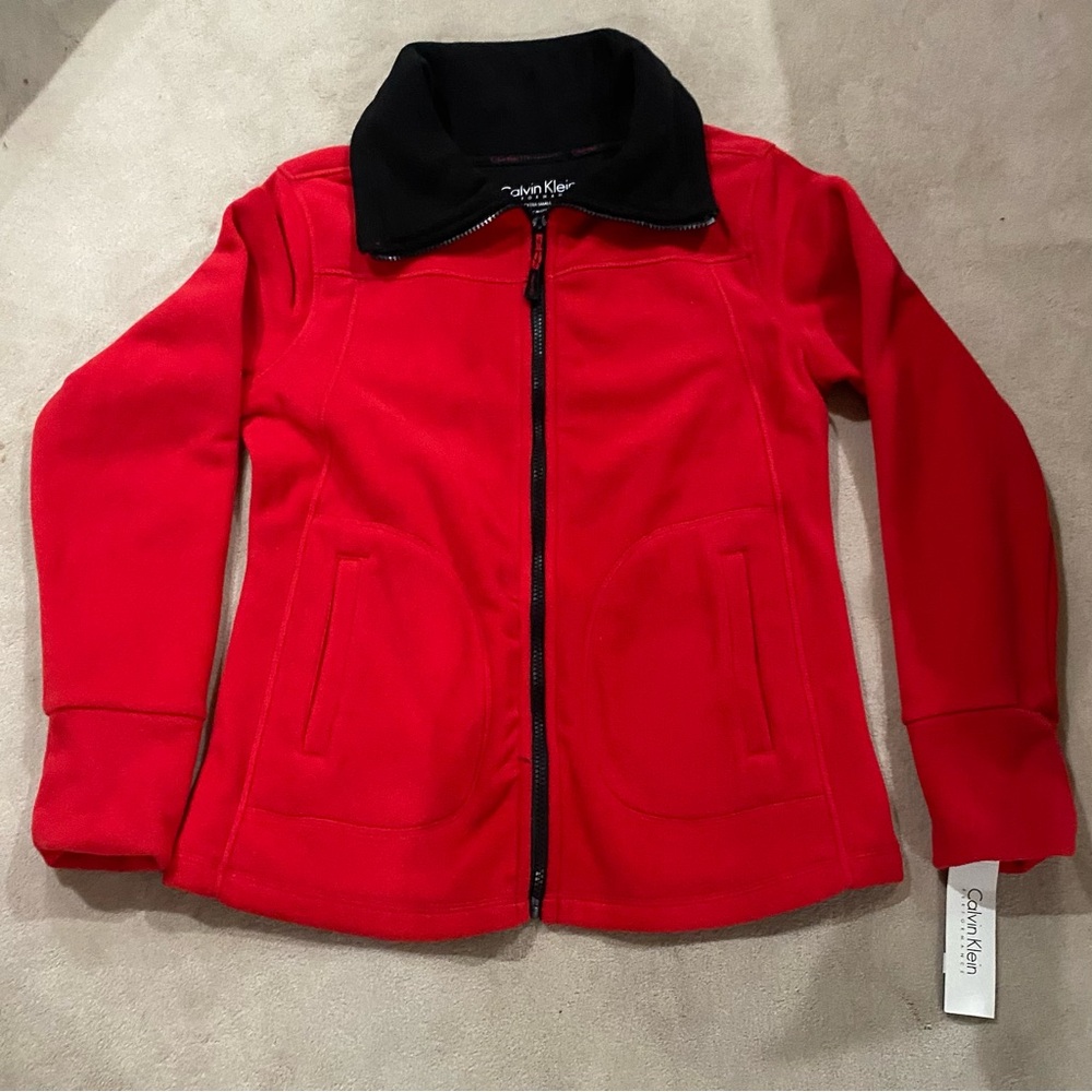 Calvin Klein Performance Full Zip Fleece Jacket‎